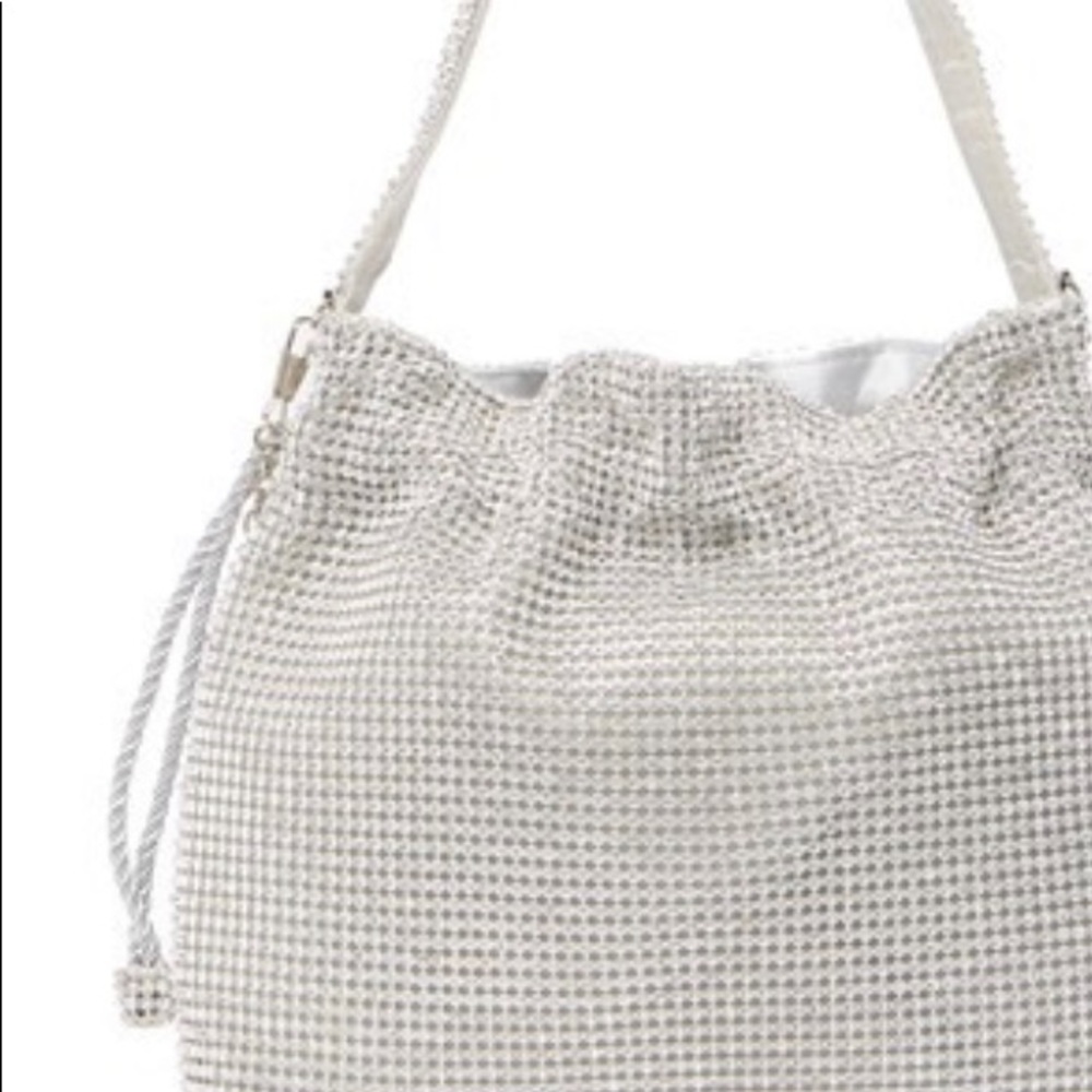 Elegant White Mesh Women's Bag